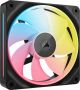CORSAIR - iCUE LINK LX120-R RGB 120mm PWM Reverse Blade Computer Case Expansion Fan - Black