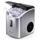 Ecozy - 33 lb. Countertop Nugget Ice Maker with Self-Cleaning Ice Machine, Chewable Pellet Ice Daily