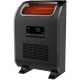 Lifesmart - 3 Element Slim-Line Infrared Heater with Front Air Intake and UV Light - black