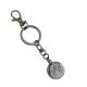 InvisaWear - Smart Jewelry - Personal Safety Device - Unisex Keychain - 911 and ADT Features - Black