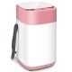 Costway - 8 lb. Portable Fully Automatic Washing Machine with Drain Pump Pink - Pink and White