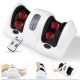Costway - Shiatsu Foot Massager Kneading and Rolling Leg Calf Ankle with Remote White - White