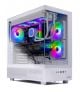 Skytech Gaming - AZURE3 Gaming PC - AMD Ryzen 7 9800X3D - 64GB Memory - NVIDIA GeForce RTX 5070 Ti - 2TB NVMe SSD - White