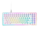 NZXT - Function Elite MiniTKL Wired Magnetic RGB Gaming Keyboard - White