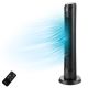 Costway 40''Tower Fan with Remote 75 Degree Oscillating Fan with 3 Wind Modes and 4 Wind Speeds - Black