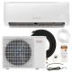 Costway 12,000 BTU Mini Split Air Conditioner AC Unit with Heat Pump & Remote Control - White