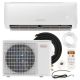 Costway 18,000 BTU Mini Split Air Conditioner AC Unit with Heat Pump & Remote Control - White