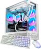 iBUYPOWER - Element Pro Gaming Desktop PC-AMD Ryzen 7 9800X3D, NVIDIA GeForce RTX 5070Ti 16GB, 32GB DDR5 RGB,2TB SSD - White