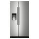 Maytag - 25 Cu. Ft. Side-by-Side Refrigerator with Gallon Door Bins - Stainless Steel