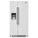 Maytag - 25 Cu. Ft. Side-by-Side Refrigerator with Gallon Door Bins - White