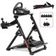 GTPlayer - Sim Racing Wheel Stand Simulator Cockpit Wheel Stand fit for Logitech G25 G27 G29 G920 G923 Thrustmaster T330TS - Black