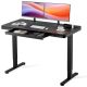 GTPlayer - Standing Desk Rectangular Standing Desks Adjust Height Stand up Desk - Black
