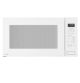 GE Profile - 2.2 Cu. Ft. Built-In Microwave with Sensor Cooking and Glass Touch Controls - White