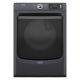 Maytag - 7.4 Cu. Ft. Smart Electric Dryer with Steam and Pet Pro System - Midnight Steel