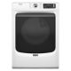 Maytag - 7.4 Cu. Ft. Smart Gas Dryer with Steam and Pet Pro System - White