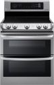 LG - 7.3 Cu. Ft. Freestanding Double Oven Electric Range with EasyClean and ProBake Convection - Stainless Steel