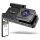 Rexing - C1 - 2K Front Dash Cam with Wi-Fi - Black
