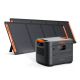Jackery - Explorer 3000 v2 Portable Power Station + Two 200W Solar Panels (Ships in multiple packages) (3072 Wh Capacity) - Black