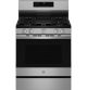 GE Profile - 5.3 Cu. Ft. Smart Freestanding Gas Convection Range with Steam Clean, No Preheat Air Fry and EasyWash Oven Tray - Stainless Steel