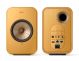 KEF - LSXII Wireless Bookshelf Speakers (Pair) - Amber Haze