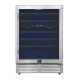 Forno Appliances - Bacchino 51-Bottle Dual Zone Wine Cooler - Stainless Steel