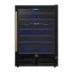 Forno Appliances - Bacchino 51-Bottle Dual Zone Wine Cooler - Black