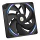 NZXT - F140X Performance Fan - 140mm PWM RGB Computer Case Fan with LCP Frame & Blades - Black