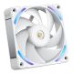 NZXT - F120X Performance Fan - 120mm PWM RGB Computer Case Fan with LCP Frame & Blades - White