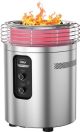 Ninja - Fireside360 Outdoor Heater & Fire Pit - Silver