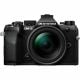 Olympus - V210071BU000 4K Video Mirrorless Camera with Lens - Black