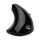 Adesso - iMouse Wireless Optical Ergonomic Mouse - Black