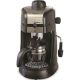 Capresso - Steam PRO 4-Cup Coffee Maker and Espresso Machine with Milk Frother - Black/Stainless Steel