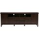 Simpli Home - Warm Shaker Solid Wood 72 inch Wide Transitional TV Media Stand For TVs up to 80 inches - Tobacco Brown