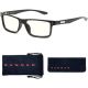 GUNNAR - Blue Light Gaming & Computer Glasses - Vertex - Onyx VER-00109