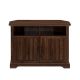 Walker Edison - Corner TV Stand for Most TVs Up to 50
