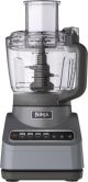 Ninja - Professional Food Processor, 1000 Peak Watts, 9-Cup Capacity, Auto-iQ Preset Programs - Silver