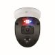 Swann - 1080p SwannForce™ Camera w/ Police Style Flashing Lights & Color Night Vision - White
