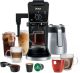 Ninja - DualBrew PRO 12-Cup Specialty Coffee System with Thermal Carafe, K-Cup Compatible, Hot Water System & Frother - Black/Silver