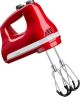 KitchenAid - 6 Speed Hand Mixer with Flex Edge Beaters - KHM6118 - Empire Red