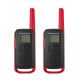Motorola - Solutions TALKABOUT T210 Two Way Radio - 2 Pack - Black