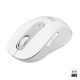 Logitech - Signature M650 Wireless Mouse with Silent Clicks - Off-White