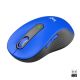 Logitech - Signature M650 L Full-size Wireless Scroll Mouse with Silent Clicks - Blue