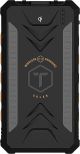 ToughTested - ROC 10,000 mAh Portable Charger for Most Qi- and USB-Enabled Devices - Black/Orange