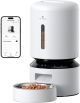 PETLIBRO - Granary WiFi Stainless Steel 5L Automatic Dog and Cat Feeder with Voice Recorder - White