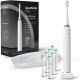 AquaSonic - Elite - Wireless Rechargeable Electric Toothbrush with Travel Case, 5 Modes, 8 Brush Heads - White
