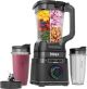 Ninja - Detect Power Blender Pro + Personal Single-Serve, BlendSense Technology, 1800PW, 72 oz. Pitcher, To-Go Cups - Black