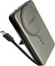 myCharge - MAGLOCK HUB+ 5,000mAh All-In-One Wireless Charger - Black