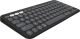 Logitech - Pebble Keys 2 Slim TKL Wireless Scissor Keyboard for Windows, macOS, iPadOS, Chrome - Graphite