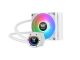 Thermaltake - TH120 V2 ARGB Sync 120mm AIO Liquid Cooler (1x 120mm ARGB PWM Fans) with Mirror Rotating Cap Design - White