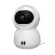 Night Owl - Indoor AC Powered Plug-In Wireless 3MP Security Camera with Pan, Tilt and 2-Way Audio - White